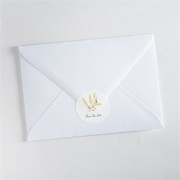 Sticker mariage nature et lumière - Mise en situation