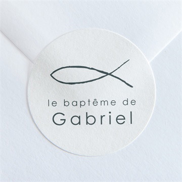 Sticker baptême belle âme