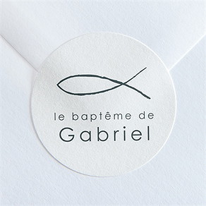 Sticker baptême belle âme