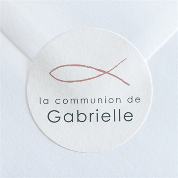 Sticker communion jour sacré