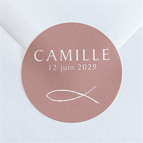 Sticker communion jolies grâces