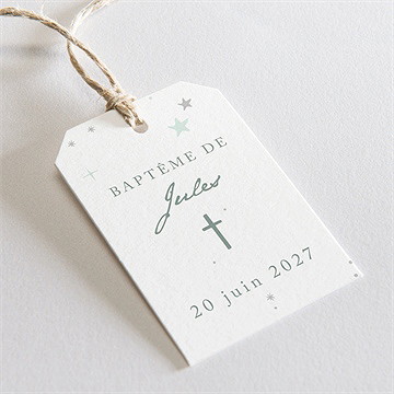 Etiquette baptême lumière !