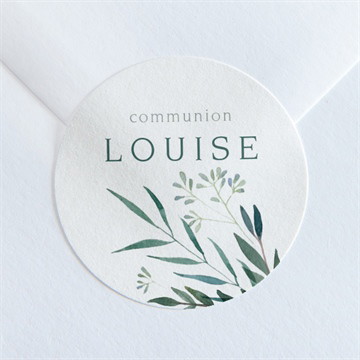 Sticker communion touche champêtre