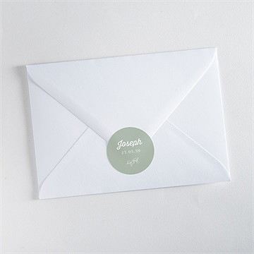 Sticker naissance multi photos - Mise en situation