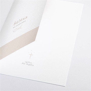 Livret de messe communion pourpre - Détail du livret