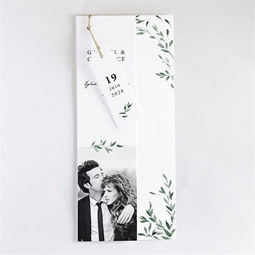 Faire-part mariage so chic - Faire-part assemblé