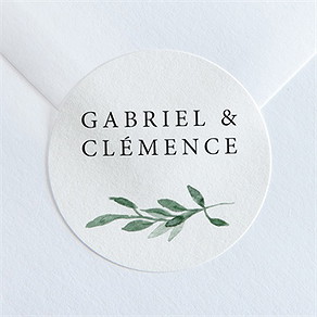 Sticker mariage so chic