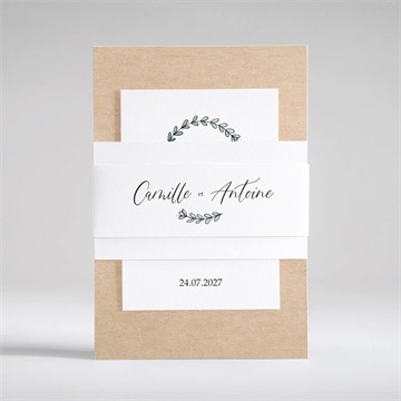 Faire-part mariage tellement nous