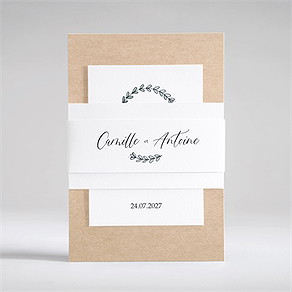 Faire-part mariage tellement nous