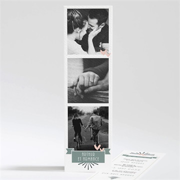 Faire-part mariage petit pele mele