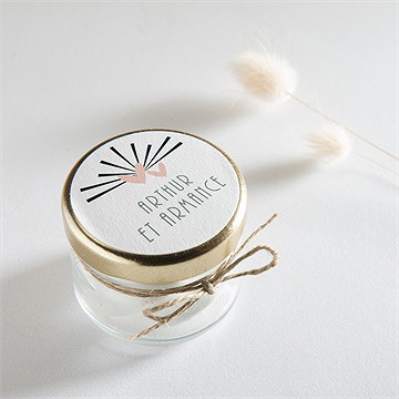 Sticker mariage petit pele mele - Mise en situation