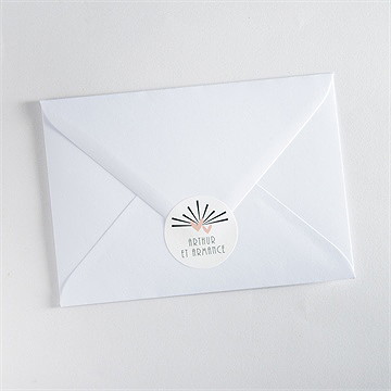 Sticker mariage petit pele mele - Mise en situation