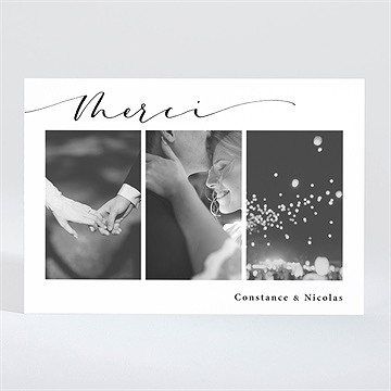 Remerciement mariage photomaton magnet