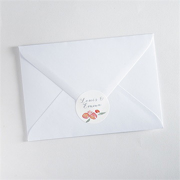 Sticker mariage couronnés - Mise en situation