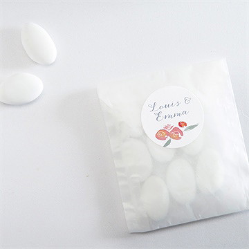 Sticker mariage couronnés - Mise en situation