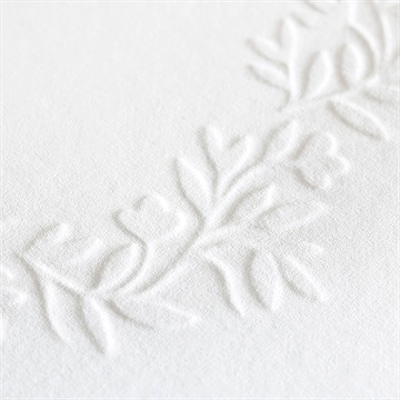 Faire-part décès couronné - Détail du faire-part