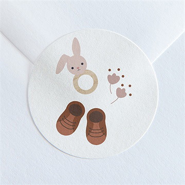 Sticker naissance mes petites affaires