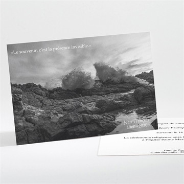 Faire-part décès songes