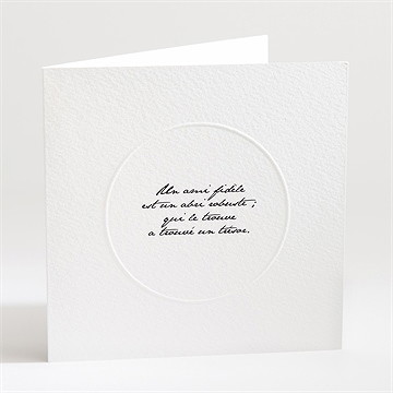 Faire-part décès citation eternelle