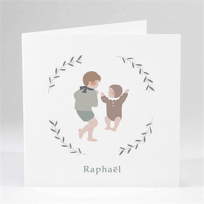 Faire-part naissance grand frère