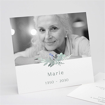 Faire-part décès bel apaisement