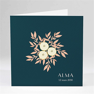 Faire-part naissance elégant eclat