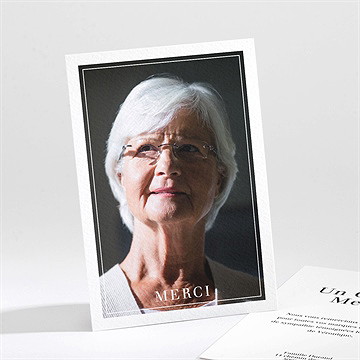 Remerciement décès pour l'eternité