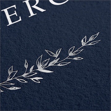 Remerciement décès son beau sourire - Détail de la carte