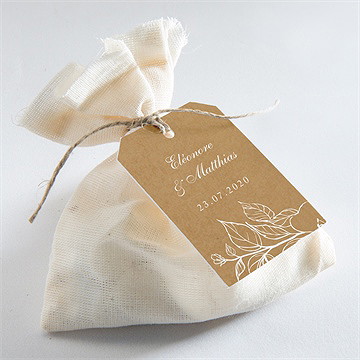 Etiquette mariage belle découverte - Mise en situation