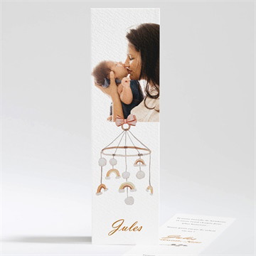 Faire-part naissance moment de douceur