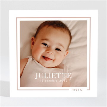 Remerciement naissance follement