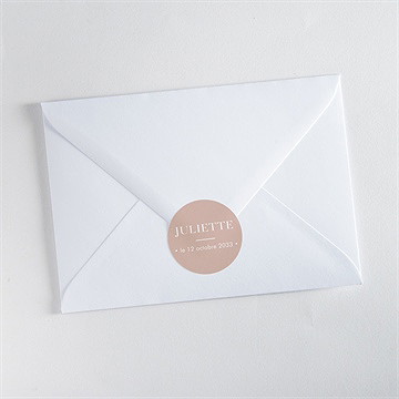 Sticker naissance follement - Mise en situation