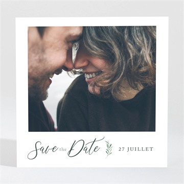 Save the Date mariage semer notre amour superposé