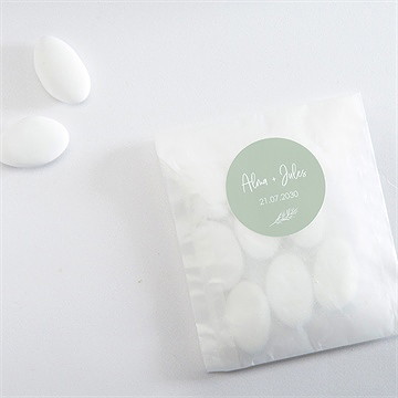 Sticker mariage beauté à fleurir - Mise en situation