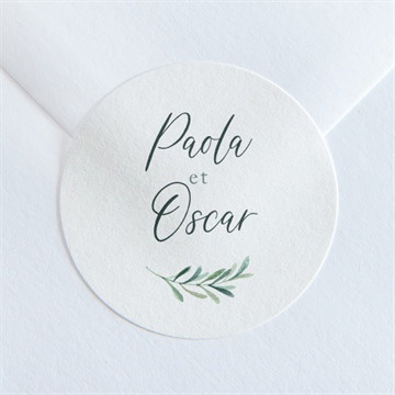 Sticker mariage semer notre amour superposé