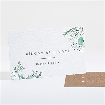 Carton réponse mariage let love grow !