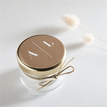 Sticker mariage let love grow ! - Mise en situation