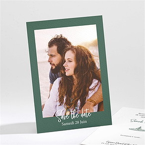 Save the Date mariage trésor en médaillon
