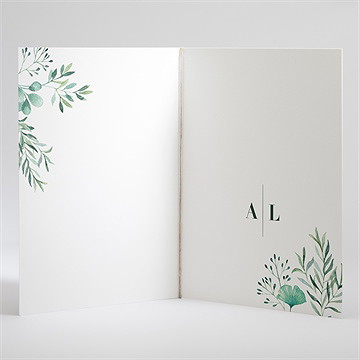 Livret de messe mariage let love grow ! - Intérieur du livret