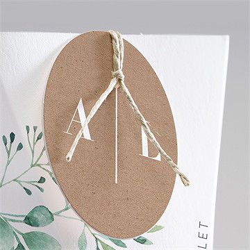 Boîte surprise mariage let love grow ! - Détail de la boîte