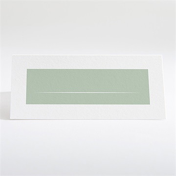 Marque-place mariage beauté à fleurir - Dos du marque-place