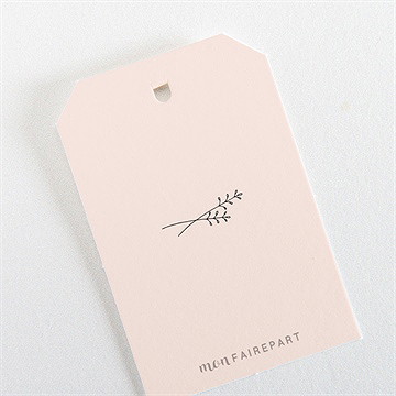 Etiquette mariage dites-le avec des fleurs - Mise en situation