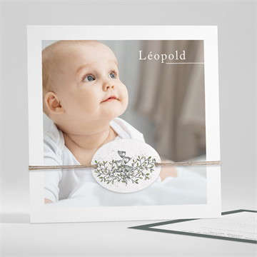 Faire-part naissance faites-moi grandir