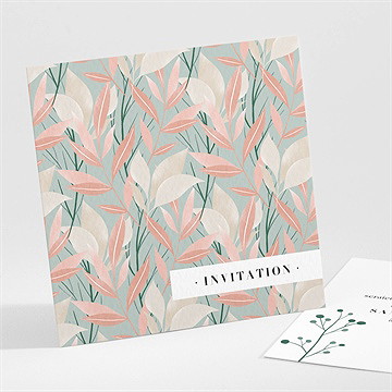 Carton d'invitation mariage on sème