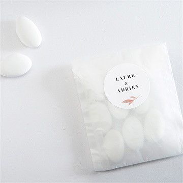 Sticker mariage on sème - Mise en situation