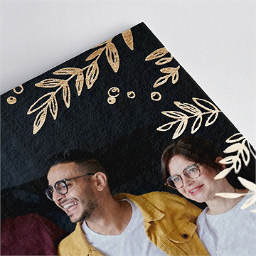 Carte de voeux des rêves en grand - Détail de la carte