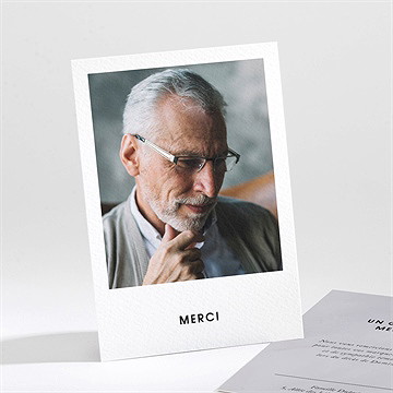 Remerciement décès hommage