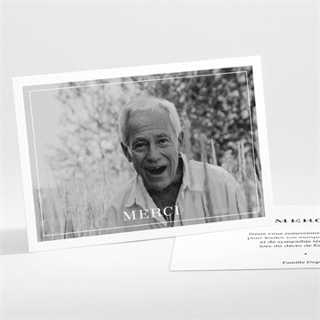 Remerciement décès sa joie