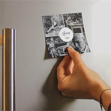 Faire-part décès mémoires - Mise en situation