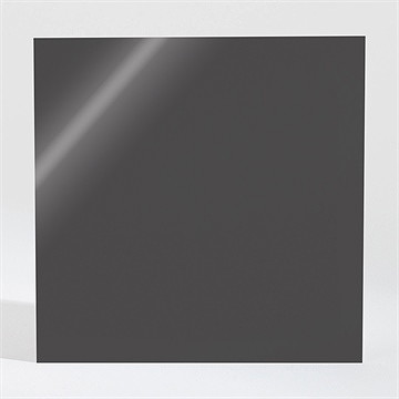 Remerciement décès mémoires magnet - Dos de la carte